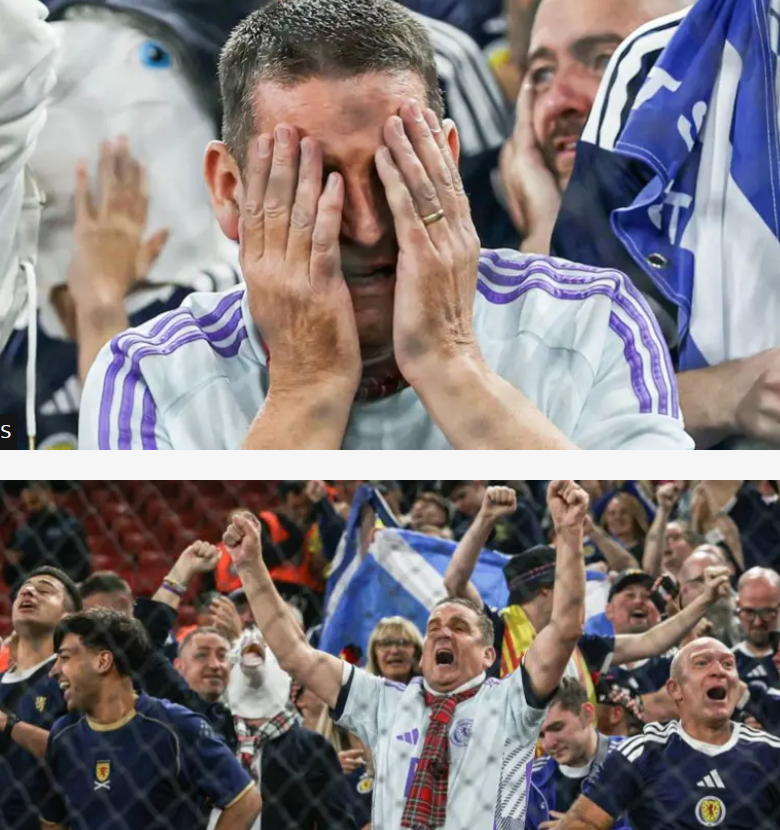 Από την… ψυχρολουσία στο ξέσπασμα: Αυτός ο φίλαθλος της Σκωτίας που είδε τα… πάντα μέσα σε μόλις 15 λεπτά! Από την… ψυχρολουσία στο ξέσπασμα: Αυτός ο φίλαθλος της Σκωτίας που είδε τα… πάντα μέσα σε μόλις 15 λεπτά!