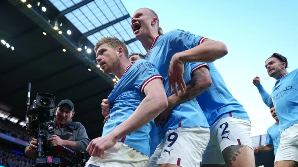 When is the last time Haaland and De Bruyne lost together in the Premier League?