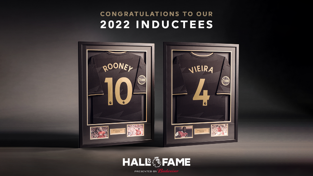  25   Premier League     Hall of Fame  2022!