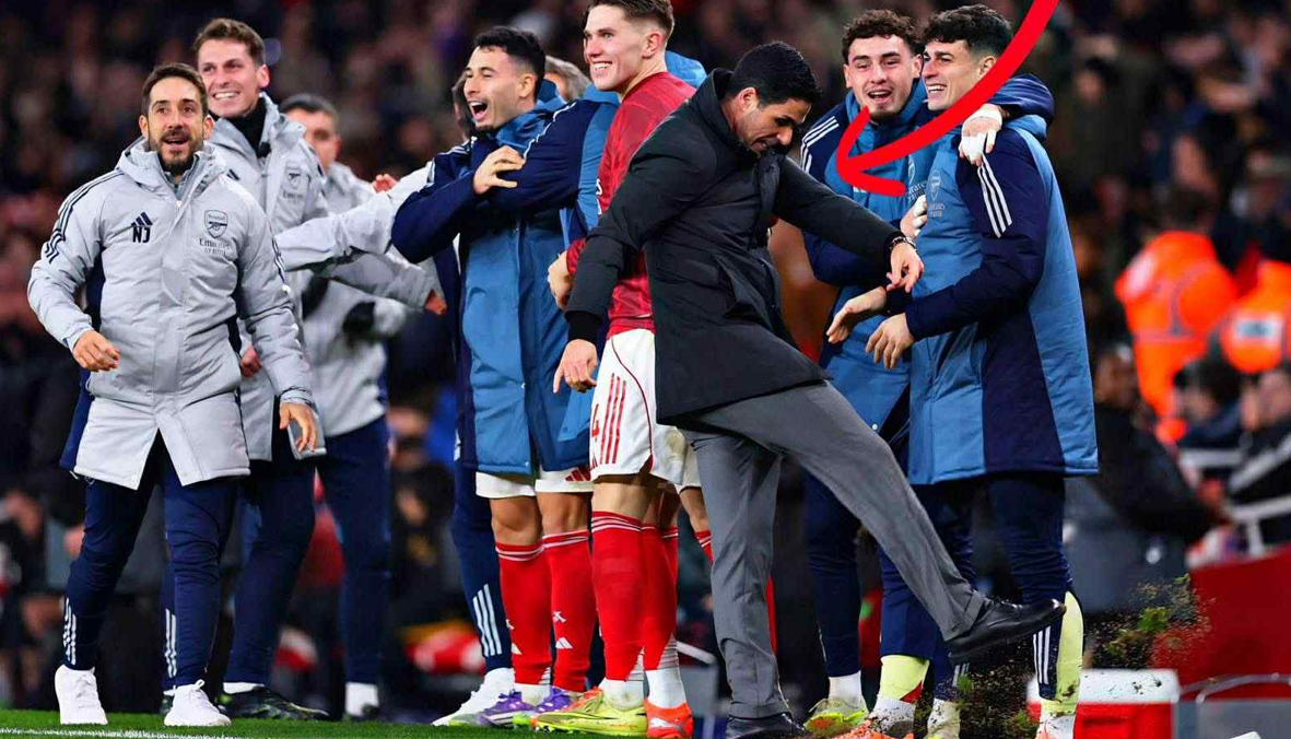 «Επιτέλους μπήκε»: Το… ξέσπασμα και η κλωτσιά του Αρτέτα στο νικητήριο γκολ της Άρσεναλ! «Επιτέλους μπήκε»: Το… ξέσπασμα και η κλωτσιά του Αρτέτα στο νικητήριο γκολ της Άρσεναλ!