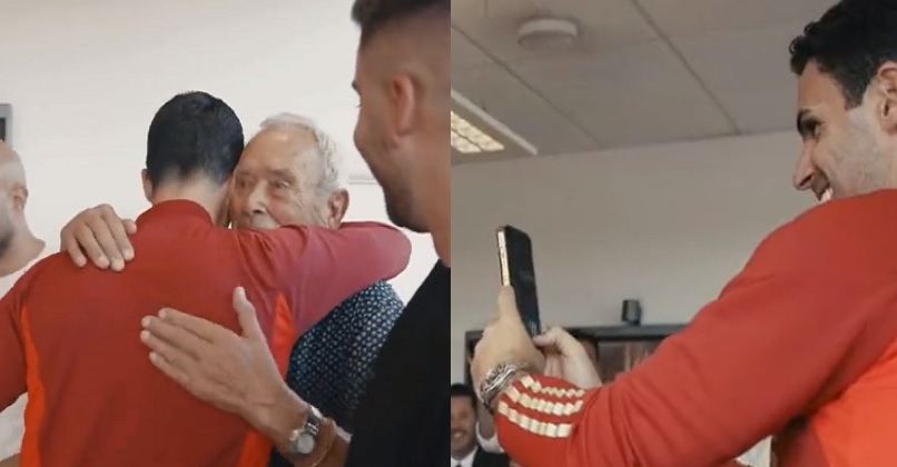 Το δώρο στον παππού και... ο φωτογράφος: Κάπως έτσι ο Αρτέτα κάνει οικογένεια την Άρσεναλ (vid) Το δώρο στον παππού και... ο φωτογράφος: Κάπως έτσι ο Αρτέτα κάνει οικογένεια την Άρσεναλ (vid)
