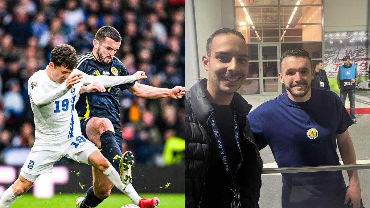 «Δεν χάνεις την μπάλα, πώς το κάνεις;» - Η ερώτηση στον ΜακΓκίν μετά το Ελλάδα - Σκωτία και ο… φίλος Τίρνεϊ! «Δεν χάνεις την μπάλα, πώς το κάνεις;» - Η ερώτηση στον ΜακΓκίν μετά το Ελλάδα - Σκωτία και ο… φίλος Τίρνεϊ!