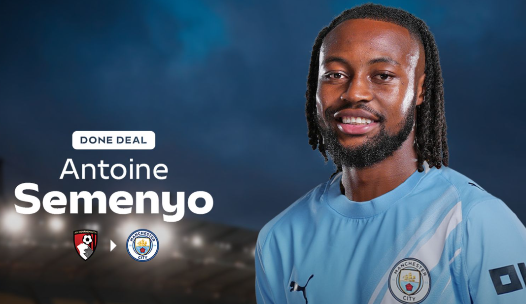 Ολοκληρώθηκε το... μπαμ: Στη Μάντσεστερ Σίτι ο Σεμένιο! Ολοκληρώθηκε το... μπαμ: Στη Μάντσεστερ Σίτι ο Σεμένιο!