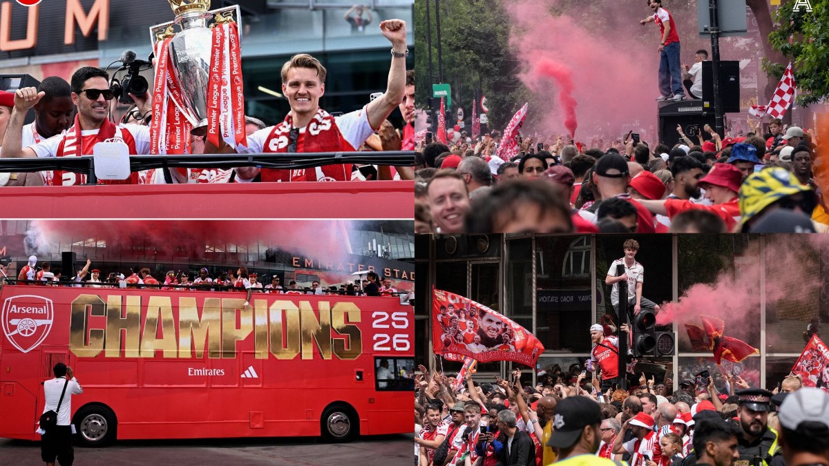 Αν είχε πάρει το Champions League, θα ξεπερνούσε τη Λίβερπουλ; Εκπληκτικοί αριθμοί και στιγμές στο «parade» της Άρσεναλ! Αν είχε πάρει το Champions League, θα ξεπερνούσε τη Λίβερπουλ; Εκπληκτικοί αριθμοί και στιγμές στο «parade» της Άρσεναλ!