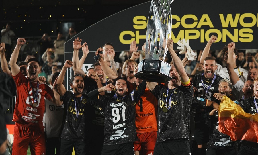 Socca World Cup 2026: Η Ελλάδα παρέμεινε στην ελίτ, η Γερμανία τον τίτλο Socca World Cup 2026: Η Ελλάδα παρέμεινε στην ελίτ, η Γερμανία τον τίτλο