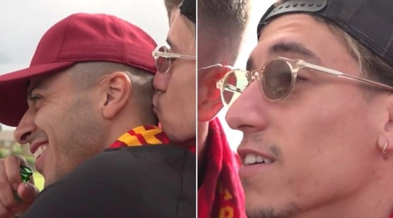 Απολαυστικός Τσιμίκας τραγουδάει στο αυτί του Τιάγκο με φωνή… σοπράνο! (vid) Απολαυστικός Τσιμίκας τραγουδάει στο αυτί του Τιάγκο με φωνή… σοπράνο! (vid)