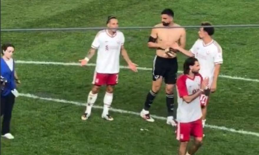 Νέα βίντεο από τον καυγά Τζόουνς - Σόμποσλαϊ - Τσιμίκα: Το περιβραχιόνιο και οι ατάκες του Άγγλου για... αποχώρηση! (vids) 