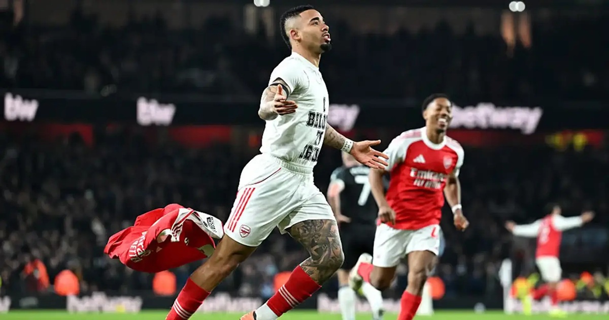 Κίνδυνος τιμωρίας στον Ζεσούς από την FA – «Ήρεμη» η Άρσεναλ, θυμάται την ιστορία με τον Χάκπο και την… ίδια φανέλα! Κίνδυνος τιμωρίας στον Ζεσούς από την FA – «Ήρεμη» η Άρσεναλ, θυμάται την ιστορία με τον Χάκπο και την… ίδια φανέλα!