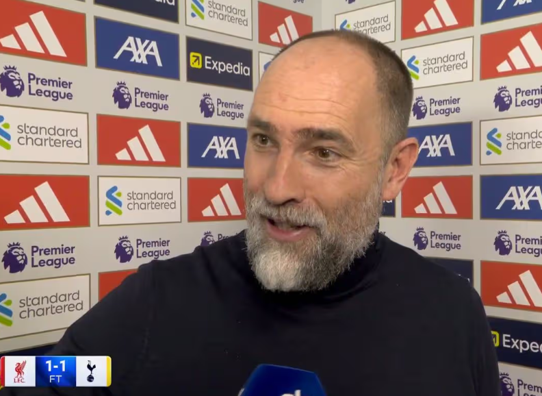 Έπιασε από τον ώμο δημοσιογράφο ο Τούντορ, νευρίασε με ερώτηση και… έφυγε, μετά το Λίβερπουλ - Τότεναμ! Έπιασε από τον ώμο δημοσιογράφο ο Τούντορ, νευρίασε με ερώτηση και… έφυγε, μετά το Λίβερπουλ - Τότεναμ!